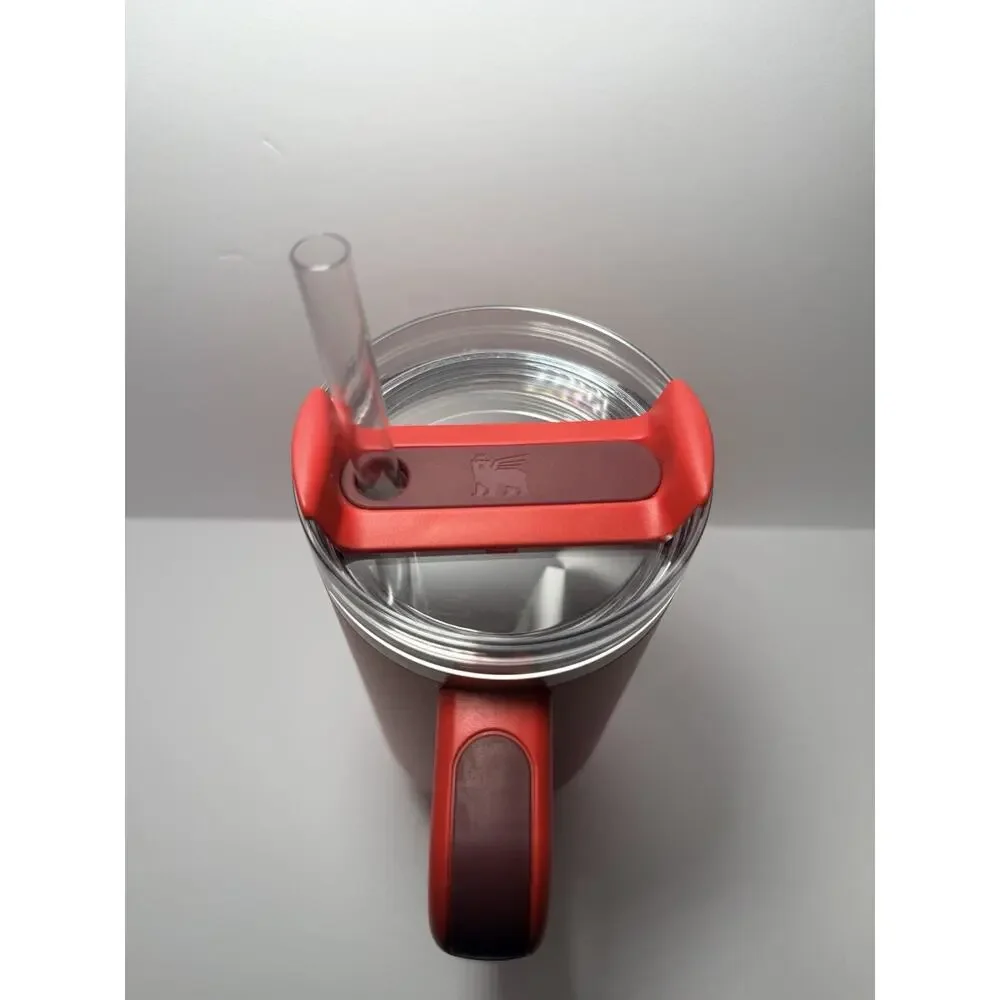 Stanley X Starbucks China Limited Edition RED LAVA 30oz Quencher Tumbler NWT - Picture 2 of 6